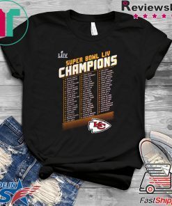 Kansas City Chiefs NFL Pro Line by Fanatics Branded Red Super Bowl LIV Champions T-Shirt