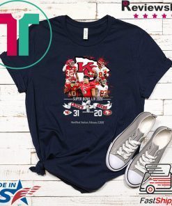 Kansas City Chiefs NFL Super Bowl Liv 2020 Vs San Francisco 49ers Gift T-Shirts