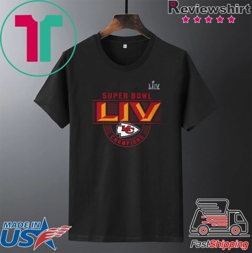 Kansas City Chiefs Super Bowl LIV Champions Hot Read Tee Shirts