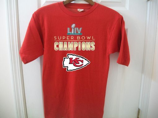 Kansas City Chiefs Super Bowl LIV Champions Pet Official T-Shirts