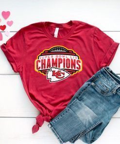 Kansas City Chiefs Super Bowl LIV Champions Gift T-Shirts