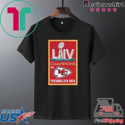 Kansas City Chiefs Super Bowl LIV Champions 2020 Gift T-Shirts