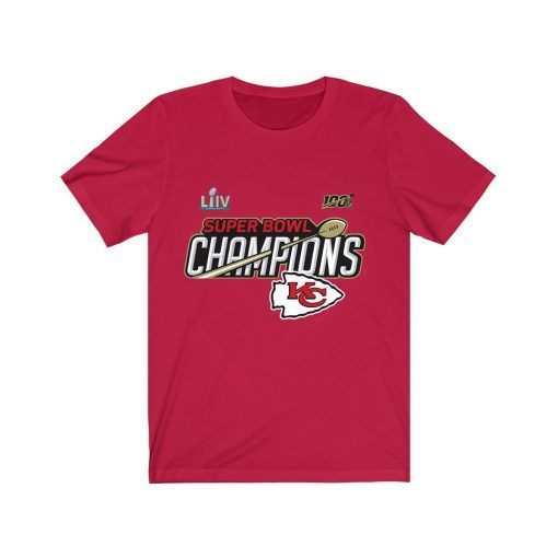 Kansas City Chiefs Super Bowl LIV Champions Gift T-Shirt
