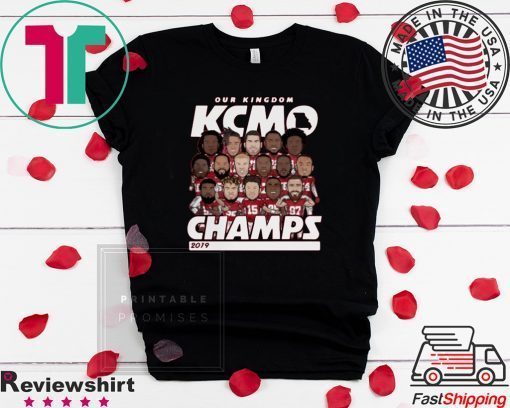 Kansas City Football 2019 Champs Gift T-Shirts