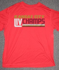 Kansas City LIV Champs Kansas City Football Official T-Shirts