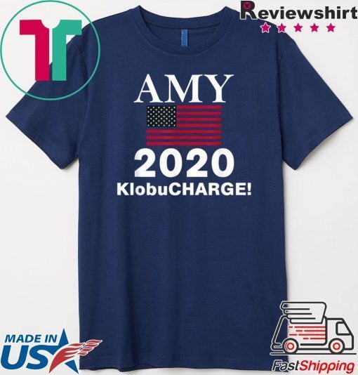 Klobucharge Amy Klobuchar 2020 President America Flag Gift T-Shirt
