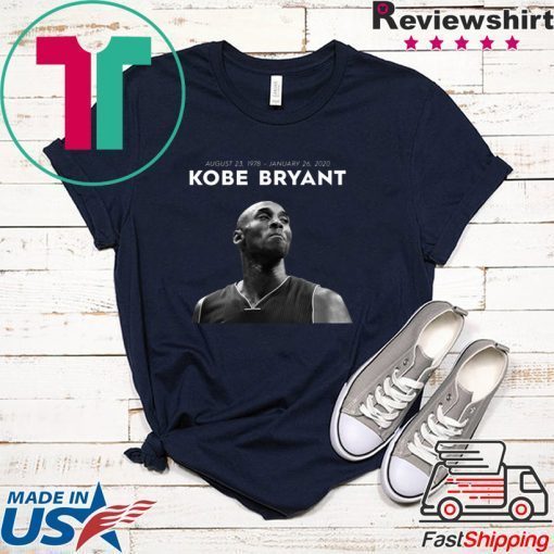 Kobe 1978-2020 Love You Forever Black Mamba Official T-Shirts