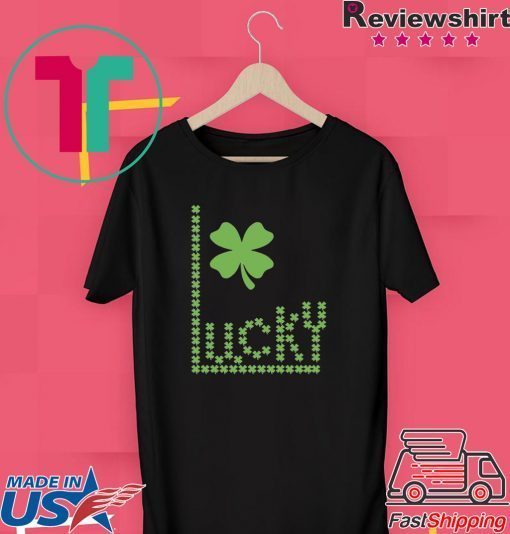 Lucky 4 Leaf Clover Gift T-Shirts