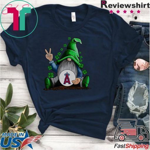 MLB Gnomes Lucky Hug Los Angeles Angels baseball Gift T-Shirt