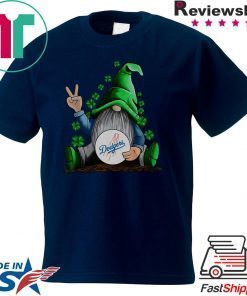 MLB Gnomes Lucky Hug Los Angeles Dodgers baseball Gift T-Shirt