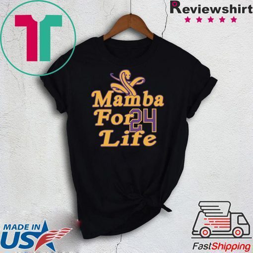 Mamba for Life 24 Official T-Shirts