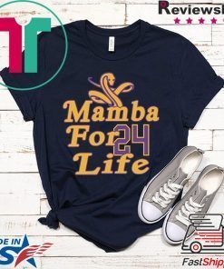 Mamba for Life 24 Official T-Shirts