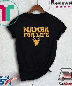 Mamba for Life R I P Kobe Official T-Shirts