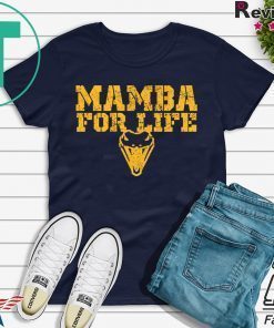 Mamba for Life R I P Kobe Official T-Shirts