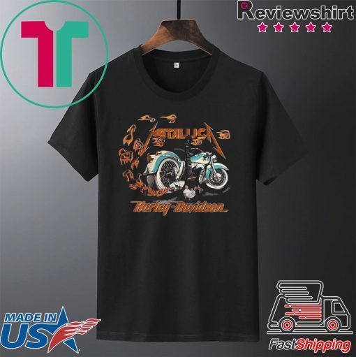 Motor Metallica Harley Davidson Gift T-Shirt