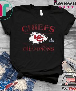 NFL Pro Line by Fanatics Branded Black Kansas City Chiefs Super Bowl LIV Official T-Shirts