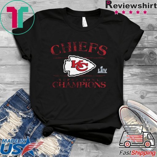 NFL Pro Line by Fanatics Branded Black Kansas City Chiefs Super Bowl LIV Official T-Shirts