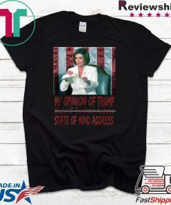 Nancy The Ripper State of Union Paper Speaker Pelosi Gift T-Shirts