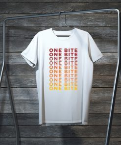 One Bite Gradient Cropped Gift T-Shirt