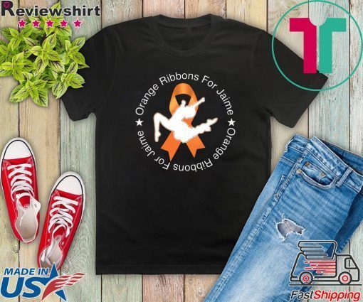 Orange Ribbons For Jaime Gift T-Shirt