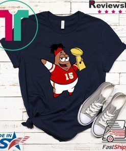 Patrick Mahomes Cartoon Super Bowl Champions Gift T-Shirts