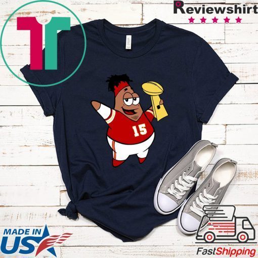 Patrick Mahomes Cartoon Super Bowl Champions Gift T-Shirts