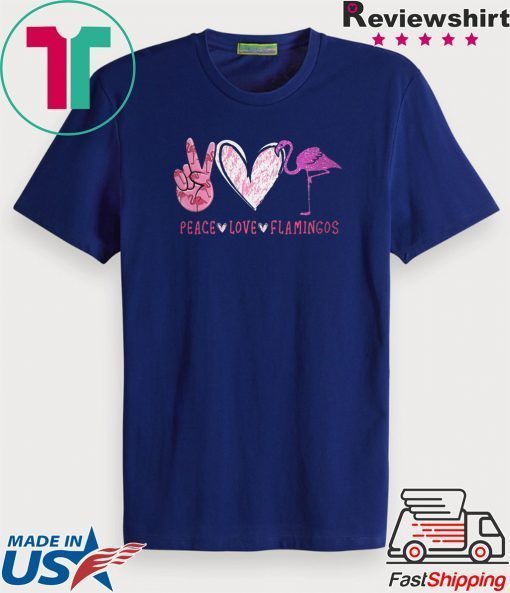 Peace love flamingos Gift T-Shirt