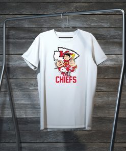 Peanuts Characters Kansas City Chiefs Super Bowl 2020 Gift T-Shirt