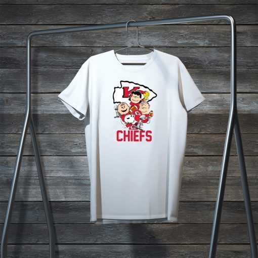 Peanuts Characters Kansas City Chiefs Super Bowl 2020 Gift T-Shirt