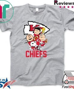 Peanuts Characters Kansas City Chiefs Super Bowl 2020 Gift T-Shirt