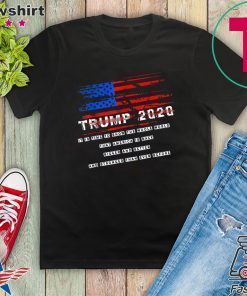 President Trump 2020 election Vintage Rugged Flag Gift Tee Shirts