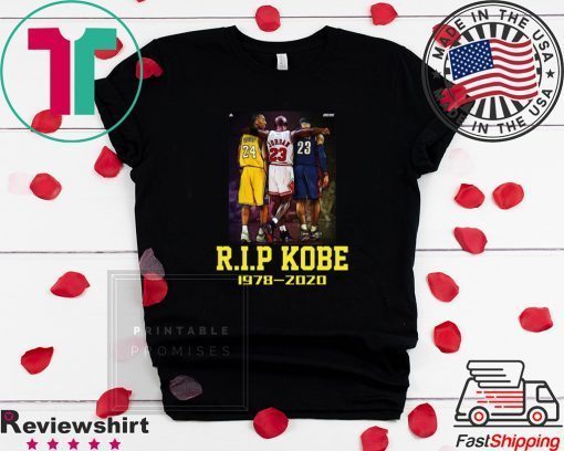 RIP Ko-be Br-yan-t 1978-2020 Official T-Shirts