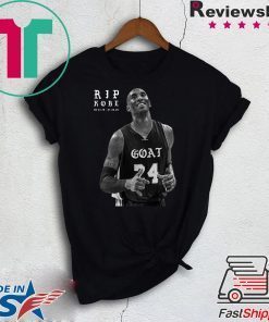 RIP Kobe 08.23.78-01.26.20 Official T-Shirt