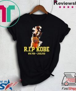 RIP Kobe Bryant 1978-2020 Legend Basketball Official T-Shirts