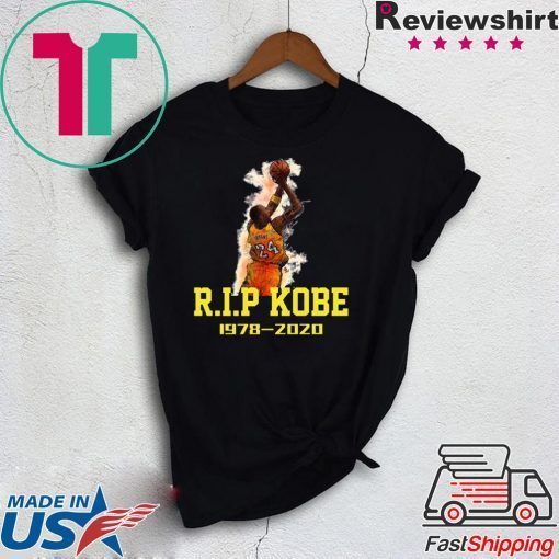 RIP Kobe Bryant 1978-2020 Legend Basketball Official T-Shirts