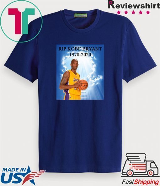 RIP Kobe Bryant Number 24 The Mamba Basketball 2020 Death Memorial Official T-Shirts