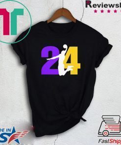 RIP Mamba Legend Basketball Player 24 Official T-Shirt