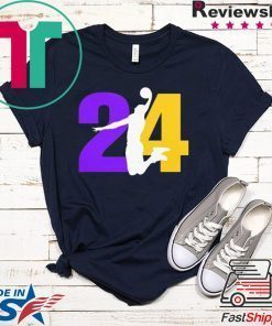 RIP Mamba Legend Basketball Player 24 Official T-Shirt