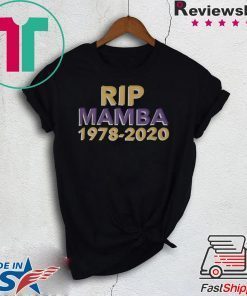 RIP Mamba Los Angeles Official T-Shirts