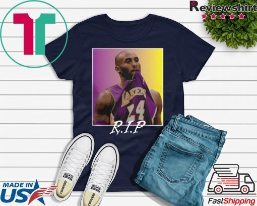 RIP kobe bryant Legend Basketball Player 24 Official T-Shirts