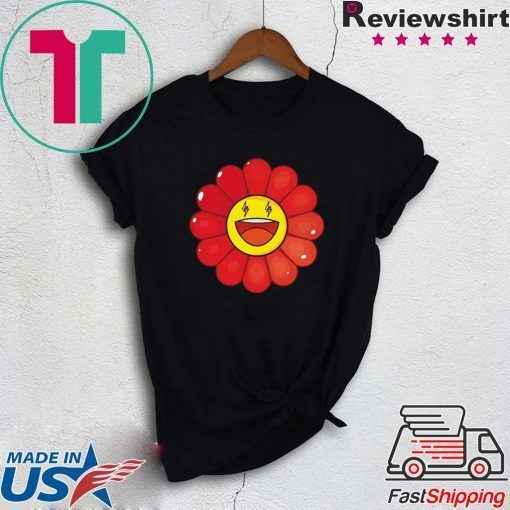 Rojo Large Flower Gift T-Shirt