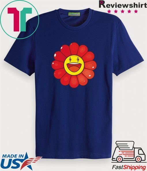 Rojo Large Flower Gift T-Shirt