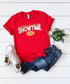 SHOWTIME MVP SHIRT Kansas City Chiefs Super Bowl LIV Champions Gift T-Shirts