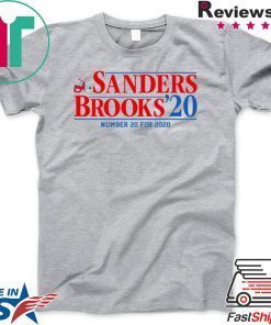 Sanders Brooks 2020 Number 20 For 2020 Gift T-Shirts