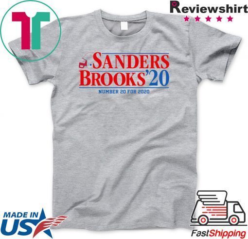 Sanders Brooks 2020 Number 20 For 2020 Gift T-Shirts