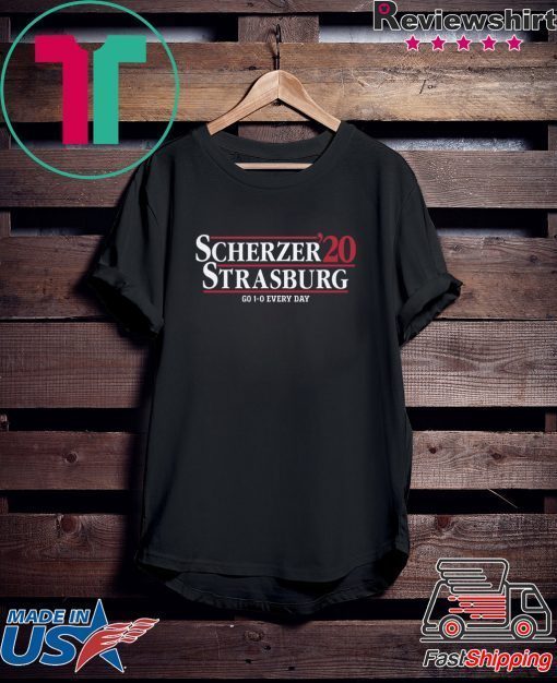 Scherzer Strasburg 2020 Gift T-Shirt