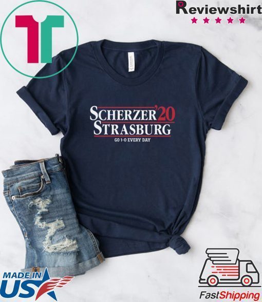 Scherzer Strasburg 2020 Gift T-Shirt