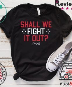 Shall We Fight it Out USWNTPA Licensed Gift T-Shirt