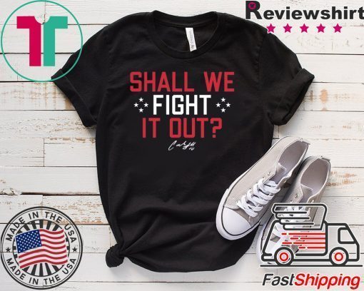 Shall We Fight it Out USWNTPA Licensed Gift T-Shirt