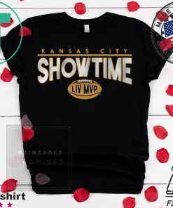 Showtime MVP Kansas City Football Gift Shirts